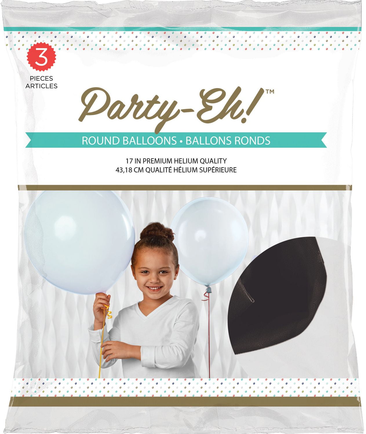 Partyeh! 17" Helium Quality Latex Balloons Walmart Canada