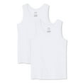thumbnail image 1 of Lot de 2 débardeurs en coton George pour filles, 1 of 2