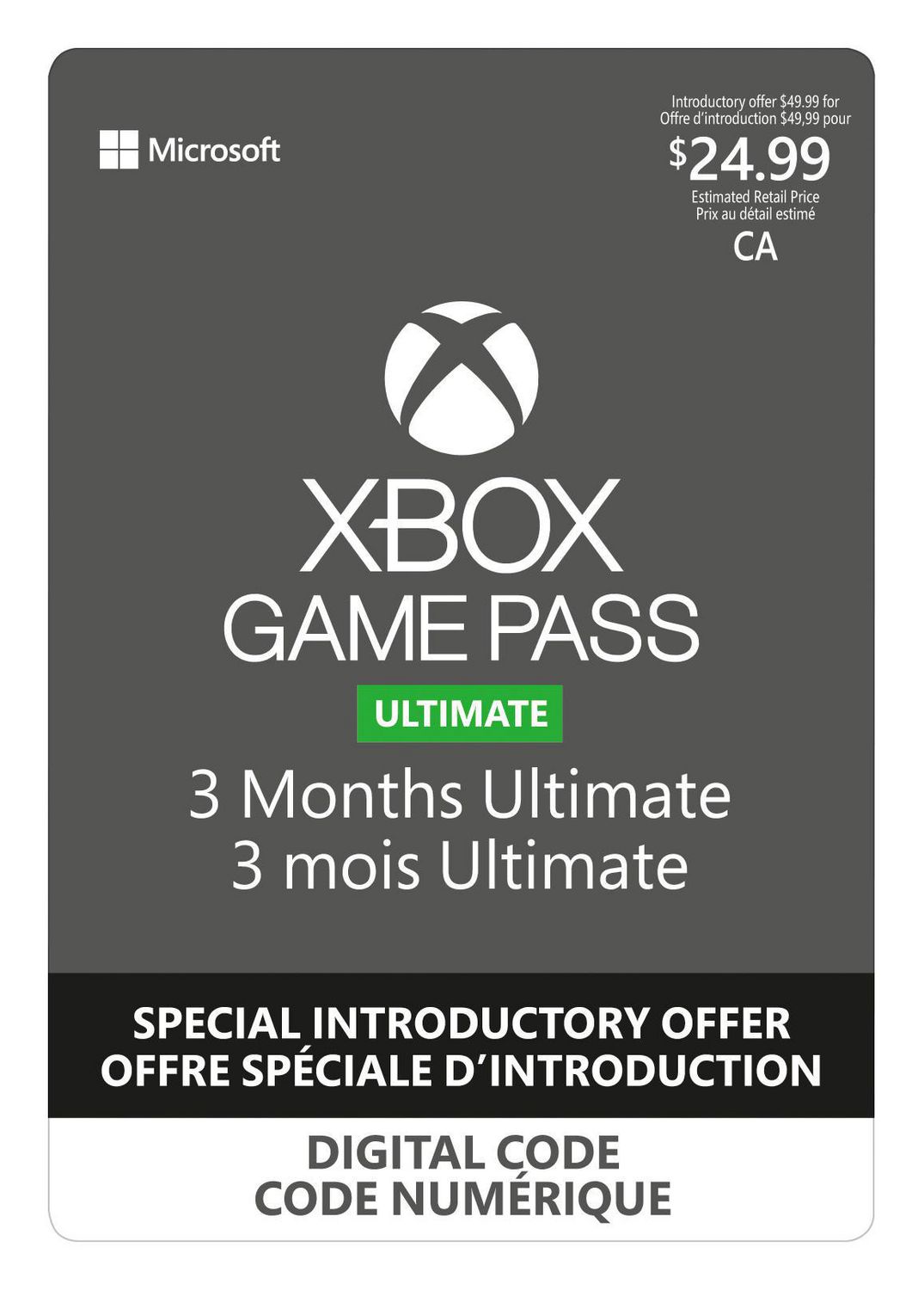 xbox game pass ultimate 3 months deal