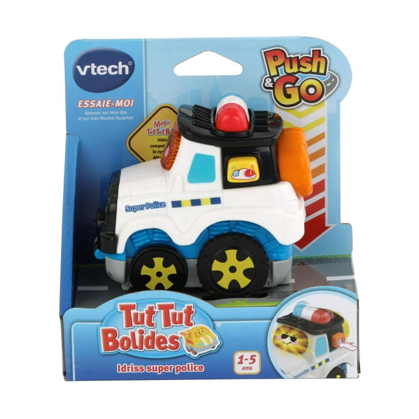 VTech Tut Tut Bolides - Voiture de police - Version anglaise 