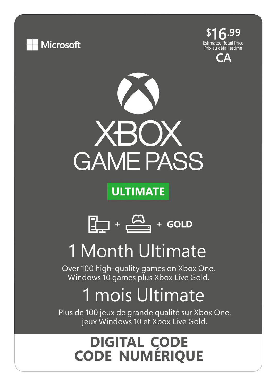 xbox one xbox game pass