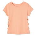 thumbnail image 1 of George Girls' Side Cut-Out Tee, 1 of 2