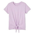 thumbnail image 1 of T-shirt noué à l’avant George pour filles, 1 of 2