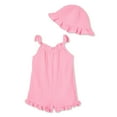 thumbnail image 1 of George Baby Girls' Romper 2-Piece Set, 1 of 2