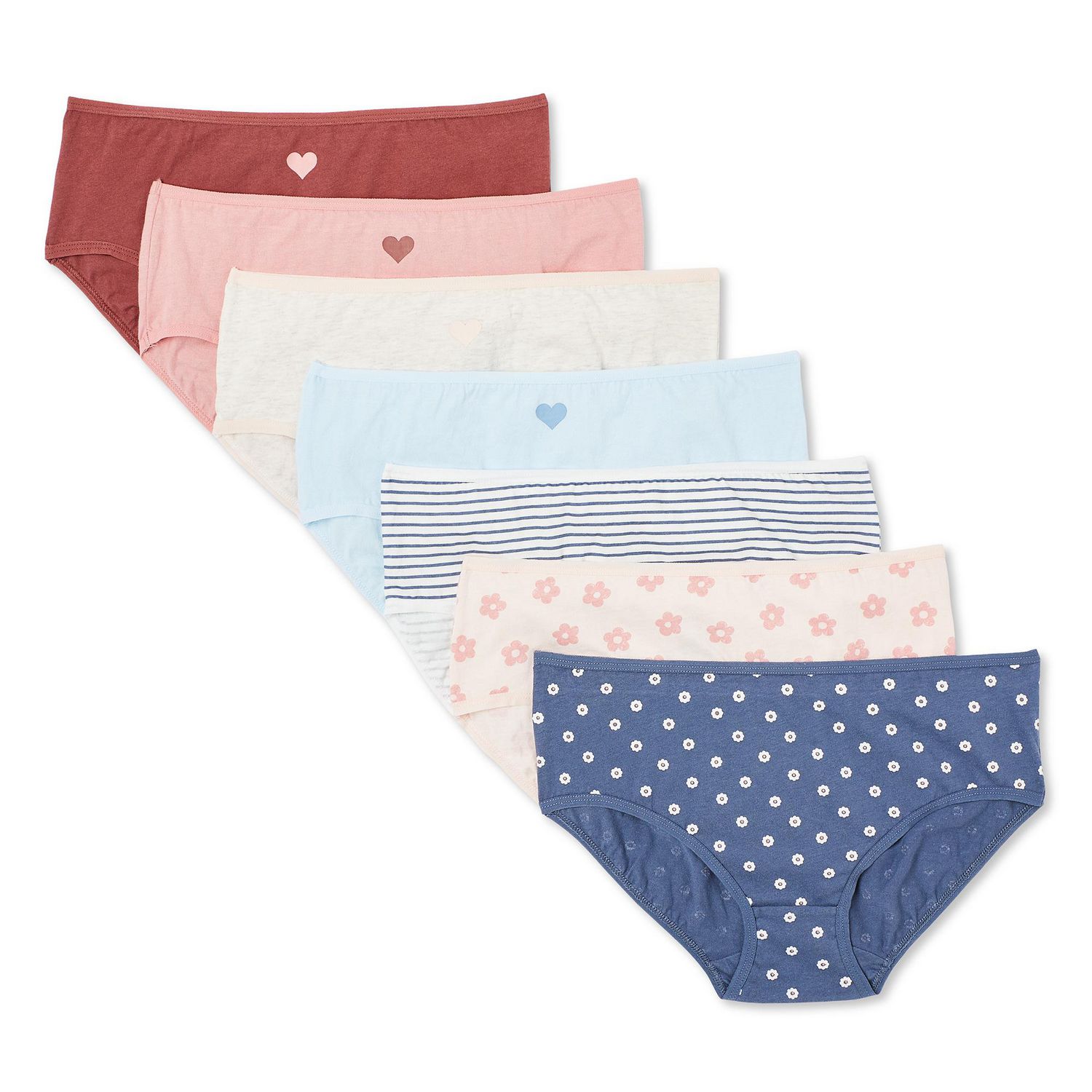 George Girls' Hipster 7-Pack