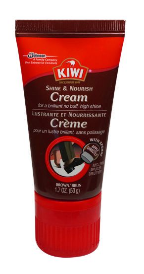 Kiwi Shine And Nourish Brown Shoe Cream 