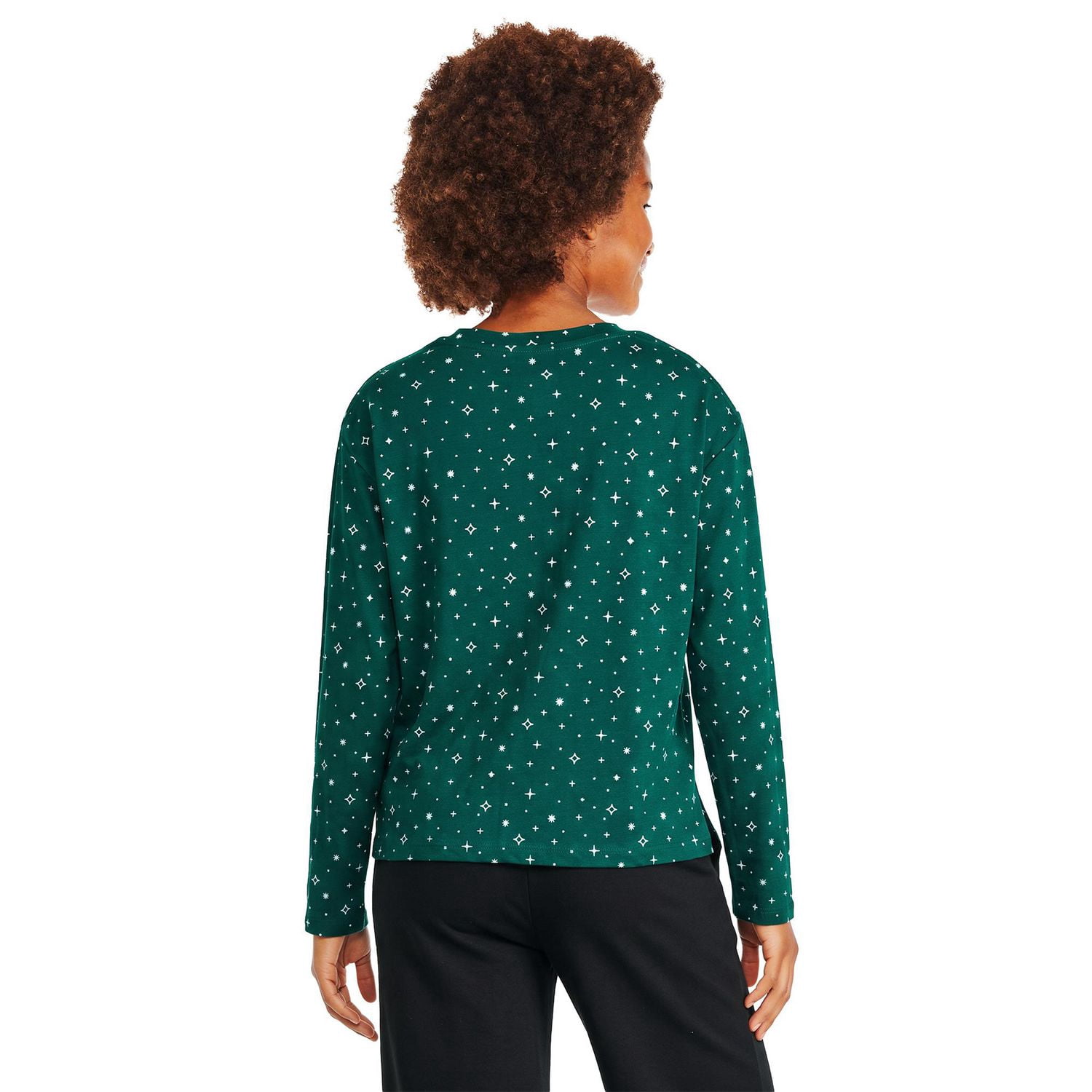 George Girls' Long-Sleeve Printed T-Shirt