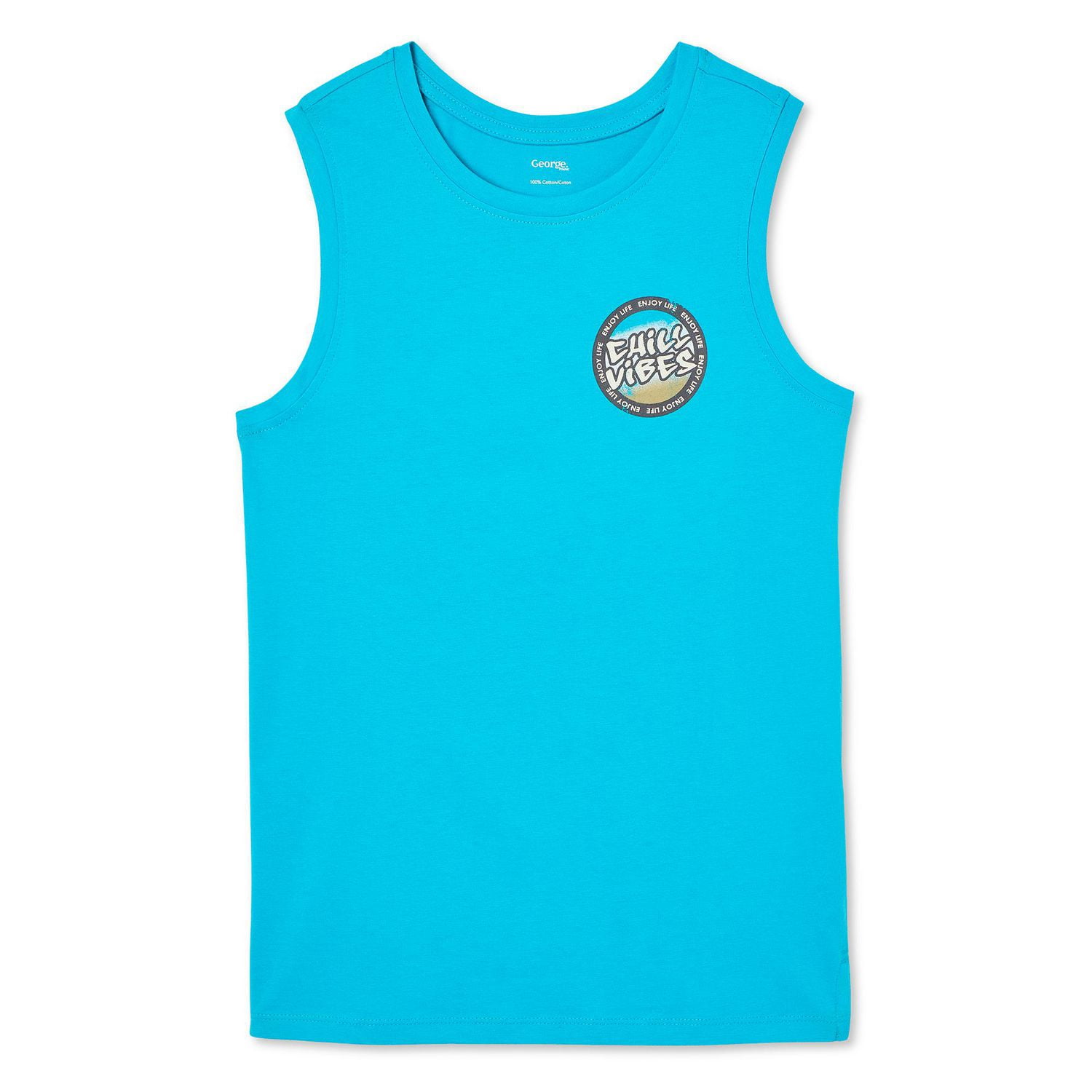 George Boys' Graphic Muscle Tank