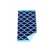 Serviette de plage imprimé Mainstays à motif de geo bleu – image 1 sur 2