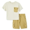 thumbnail image 1 of George Toddler Boys' Pocket Tee 2-Piece Set, 1 of 1