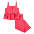 thumbnail image 1 of George Toddler Girls' Tank 2-Piece Set, 1 of 1