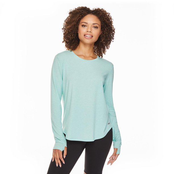 Athletic Works Women's Long Sleeve Crew Neckline Tee - Walmart.ca