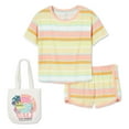thumbnail image 1 of Ensemble 3&nbsp;pièces avec cache-maillot George pour filles, 1 of 1