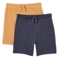 thumbnail image 1 of Lot de 2 shorts en tissu éponge bouclé George pour petits garçons, 1 of 1
