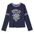 thumbnail image 1 of George Girls' Varsity Boxy Tee, 1 of 2