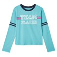 thumbnail image 1 of George Girls' Varsity Boxy Tee, 1 of 2