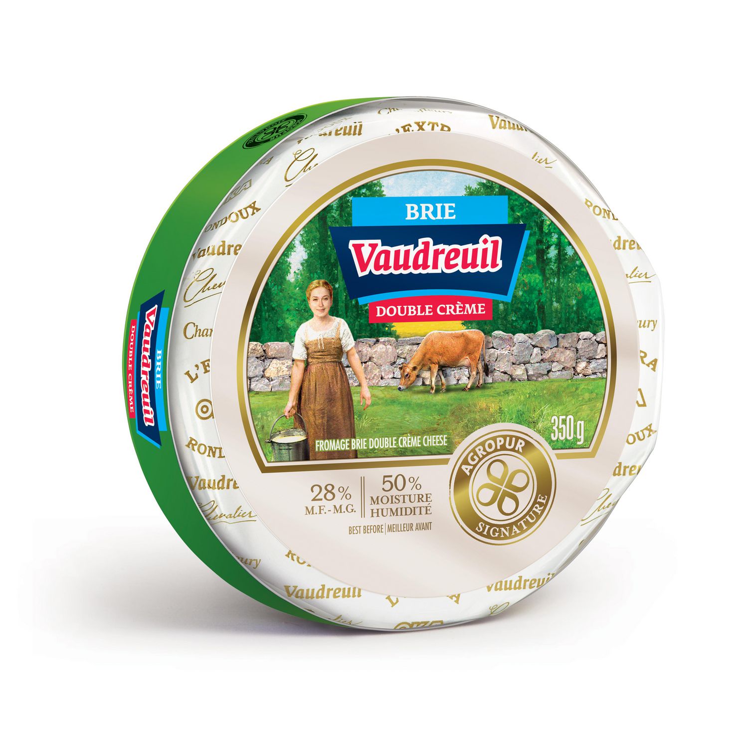 Agropur Signature Vaudreuil Double Cream Brie Cheese Walmart Canada