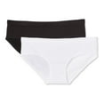 thumbnail image 3 of No Boundaries Women's Seamless Brief 2-Pack, 3 of 3