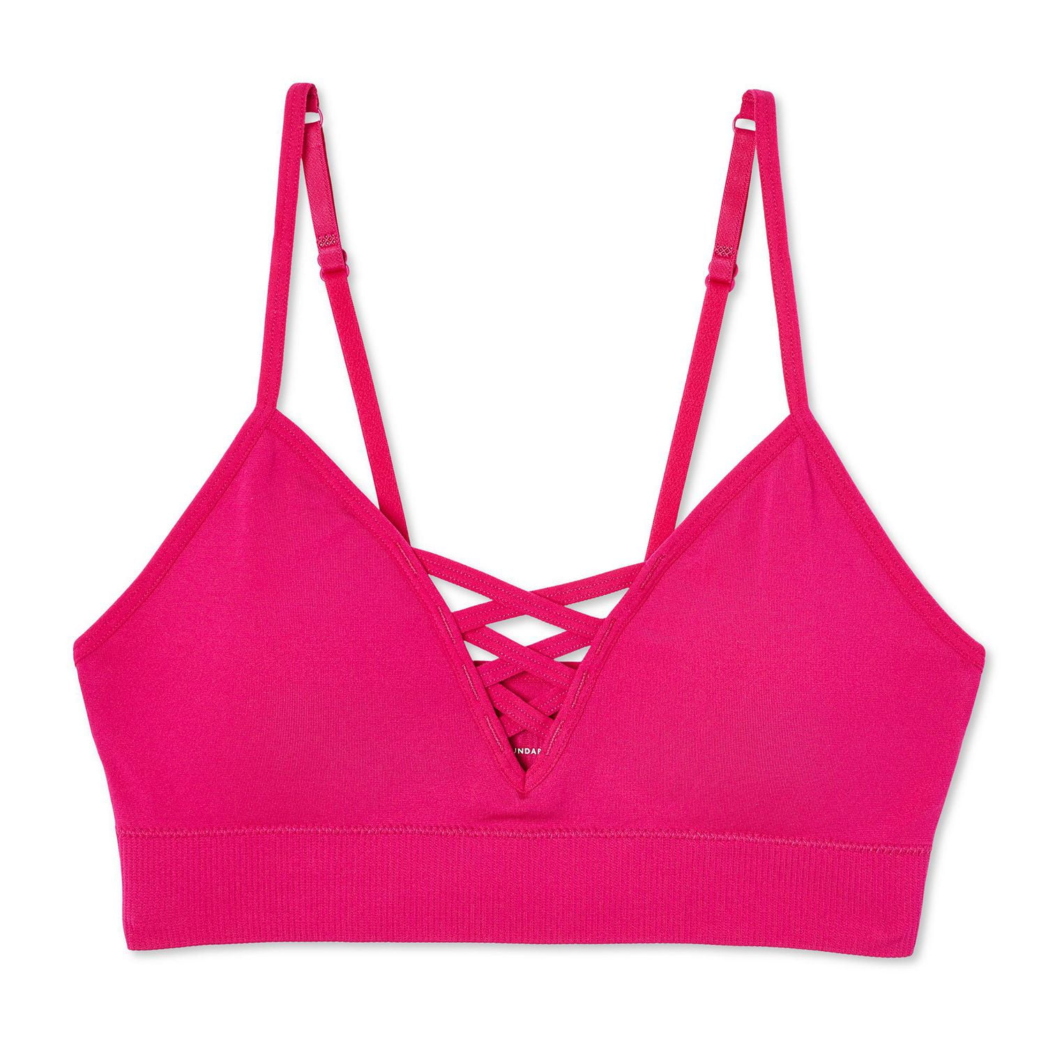 Soutien-gorge camisole à lanières No Boundaries pour femmes Tailles P-TTG