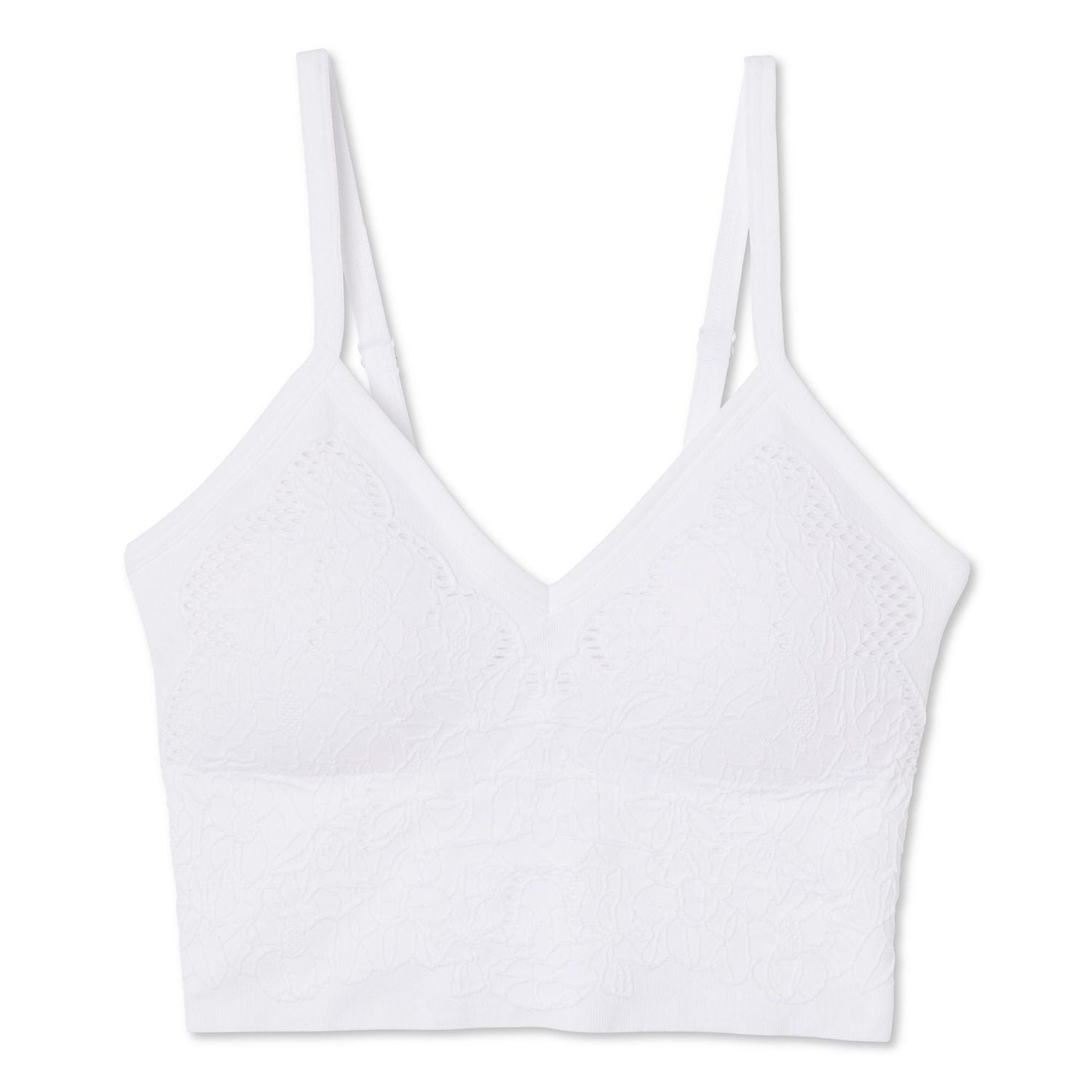 Soutien-gorge long sans coutures No Boundaries pour femmes Tailles P-TTG