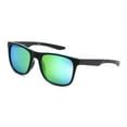 thumbnail image 1 of George Men's Black and Green Polarized Square Sunglasses, 1 of 3