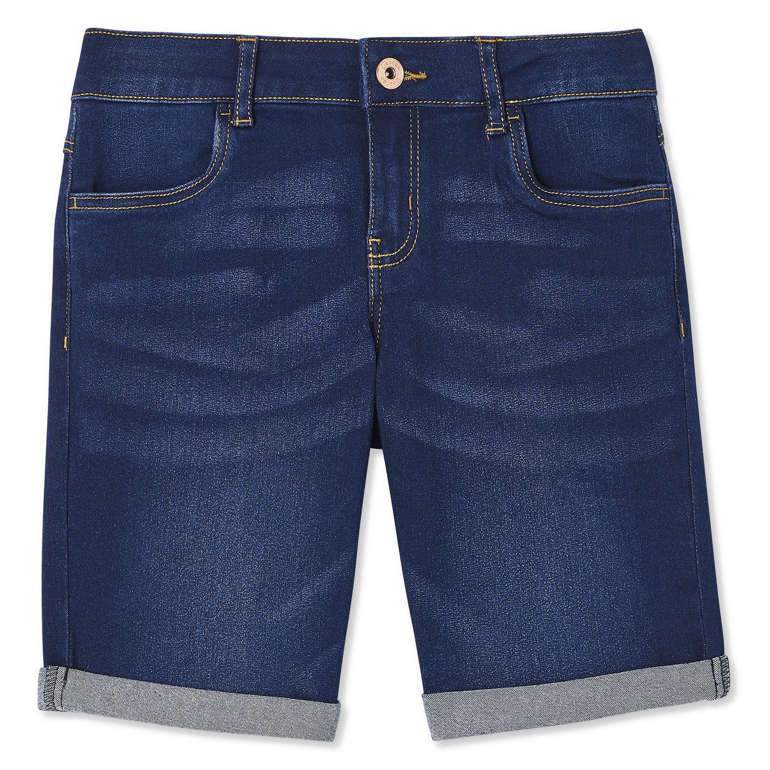 George Girls' Denim Bermuda Short | Walmart Canada