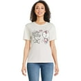 thumbnail image 1 of Hello Kitty Women's Boyfriend Crew Neckline Tee, 1 of 3
