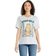 thumbnail image 1 of Garfield Women's Boyfriend Crew Neckline Tee, 1 of 3