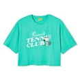 thumbnail image 3 of Peanuts Women's Snoopy Cropped Tee, 3 of 3