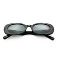 thumbnail image 5 of Time & Tru Women's Black Oval Sunglasses, 5 of 5
