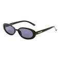 thumbnail image 1 of Madden NYC Black Oval Sunglasses, 1 of 3