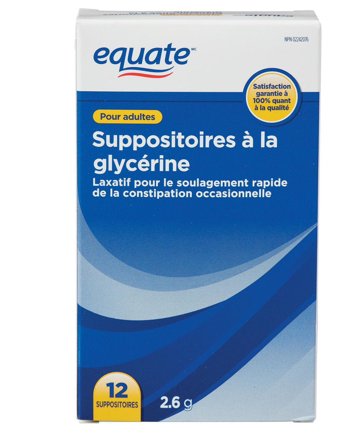 Suppsitoires A La Glycerine Equate Walmart Canada