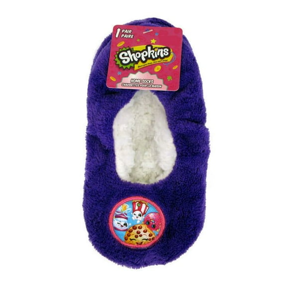 Shopkins Girls' Slipper Socks