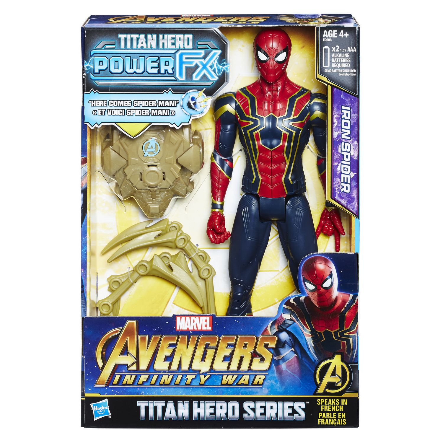 active sons, iron man 12 inch frac. Details about  / Titan Hero Series spider
