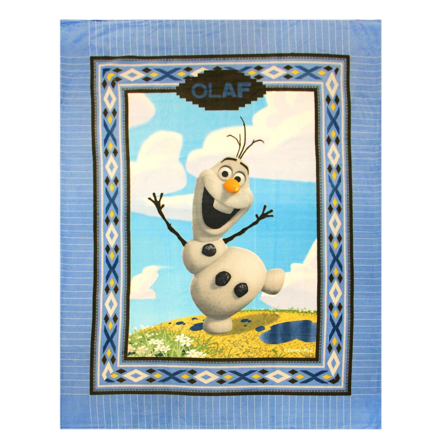 Disney's Frozen Olaf No Sew Throw Fleece Blanket Kit ...