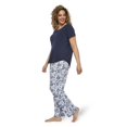 thumbnail image 2 of George Plus Women's 2-Piece Pajama Set, 2 of 6