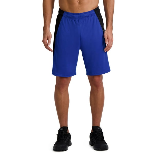 Men Sport Pants With Pockets 2-in-1 Liner Leggings Athletic Shorts