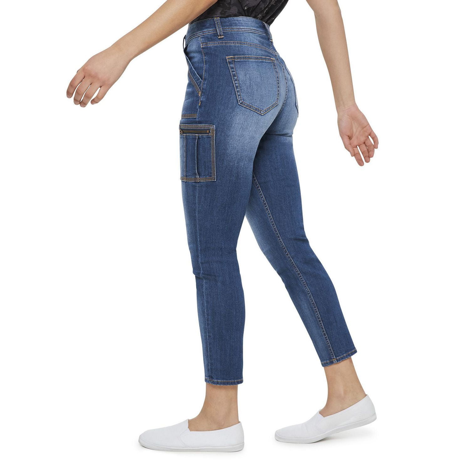 LOVE Ellen DeGeneres Madison Utility High-Rise Skinny Jean