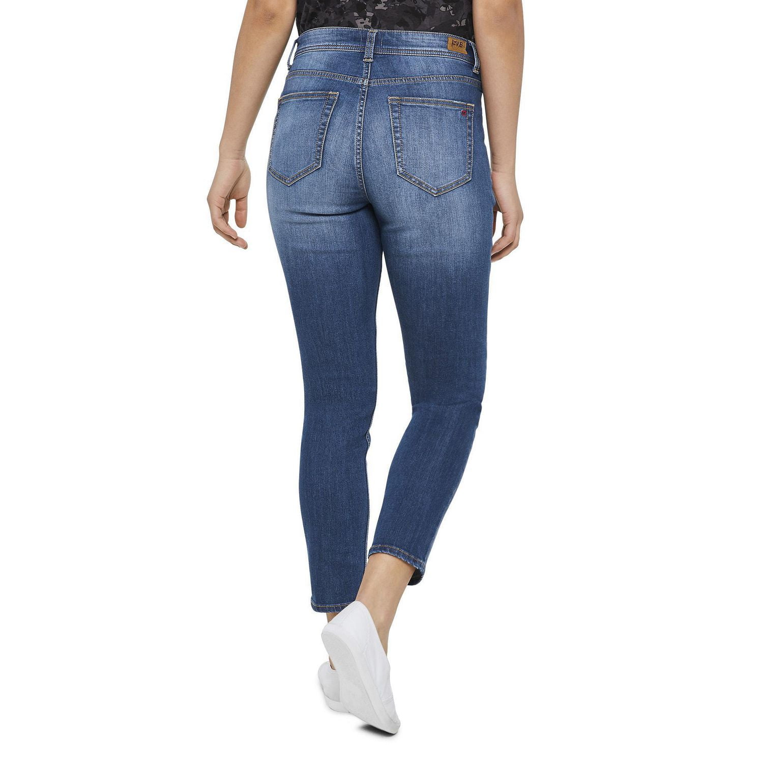 LOVE Ellen DeGeneres Madison Utility High-Rise Skinny Jean