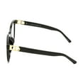 thumbnail image 3 of Time & Tru Women's Black Square Sunglasses, 3 of 3