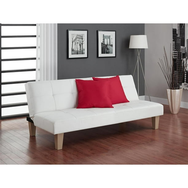 Futon canapé-lit en blanc Aria de DHP