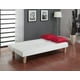 Futon canapé-lit en blanc Aria de DHP – image 2 sur 3
