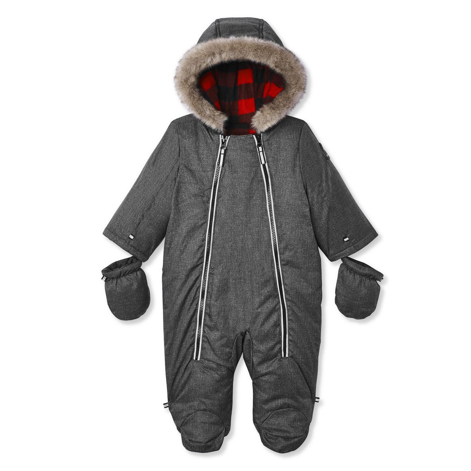 Canadiana Infants' Hooded Snowsuit 