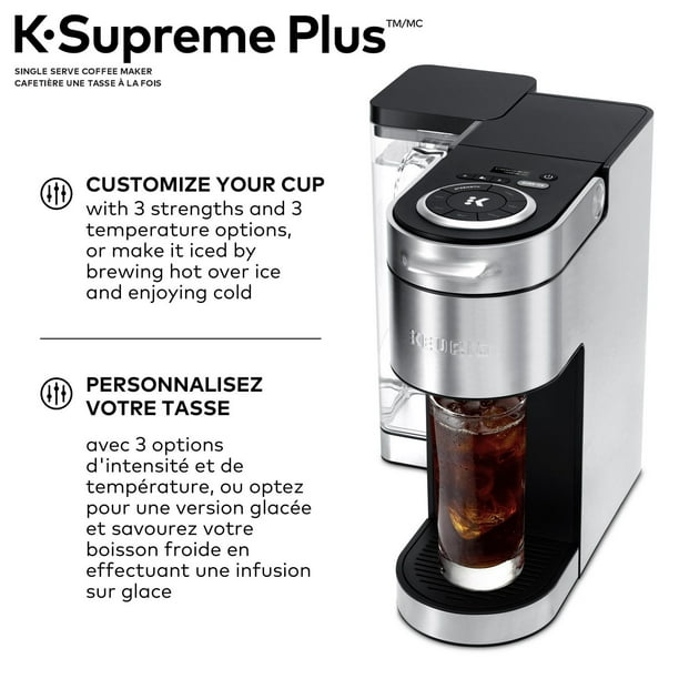 keurig k supreme over ice setting