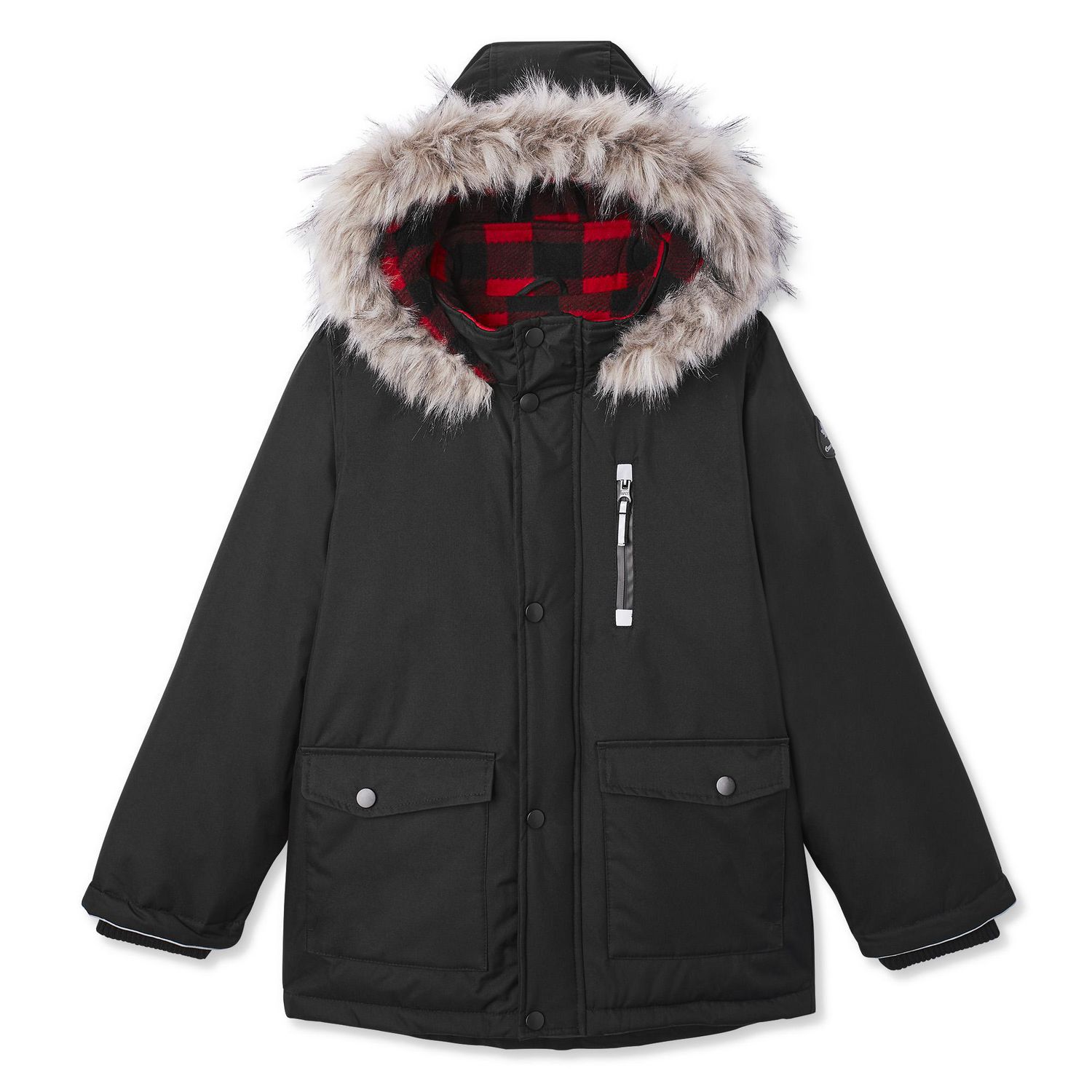 Canadiana Boys' Hooded Parka | Walmart Canada