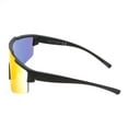 thumbnail image 3 of Lunettes de soleil noires et rouges en forme de visière TropicCal, 3 of 3