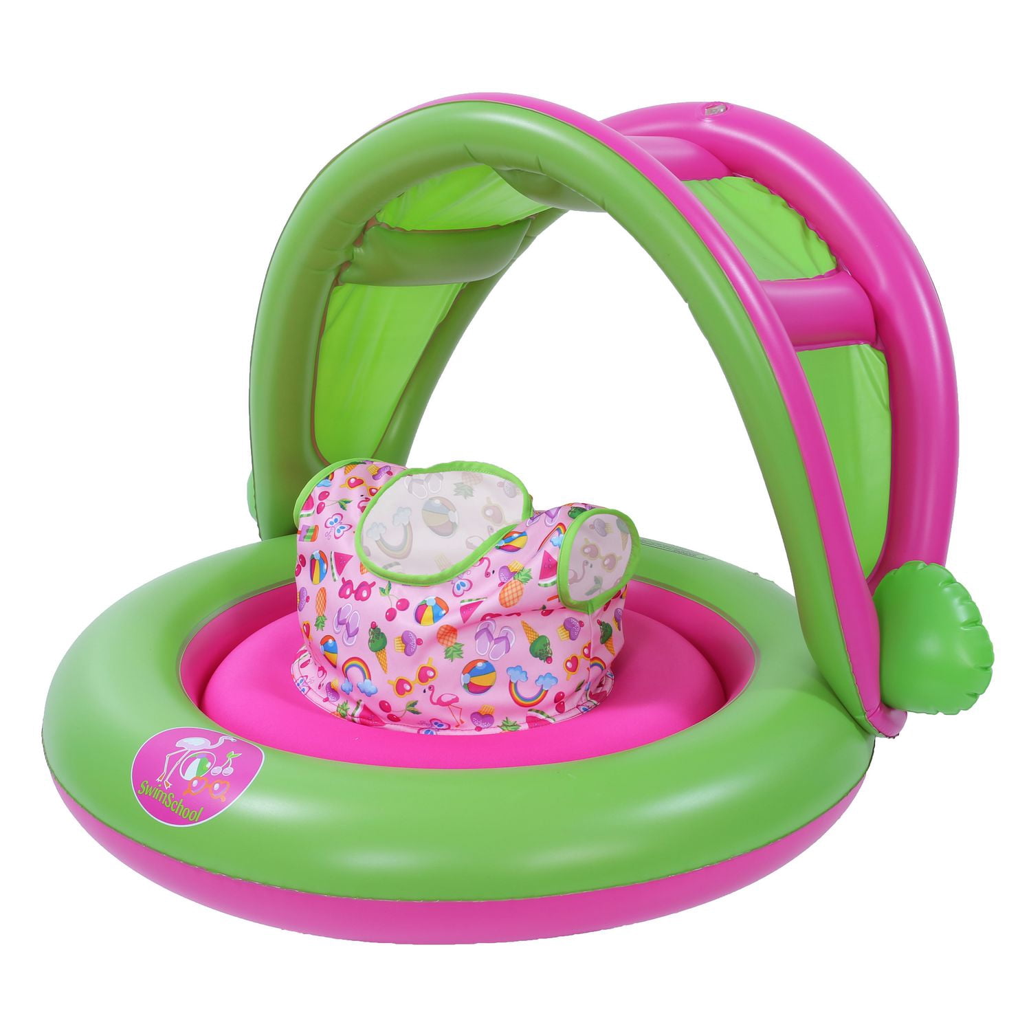 swim school baby float walmart