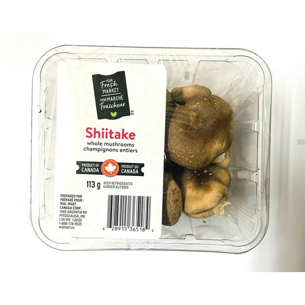 Mushrooms, Shiitake, Your Fresh Market Walmart.ca
