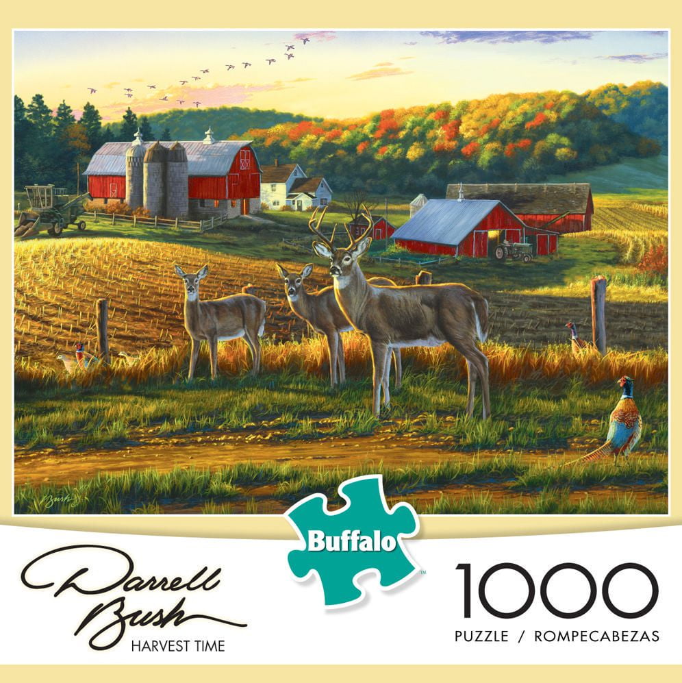 Buffalo Games Darrell Bush Harvest Time 1000 Piece Jigsaw Puzzle