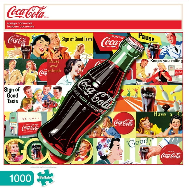 Buffalo Games 1000P Always Coca-Cola casse-tête